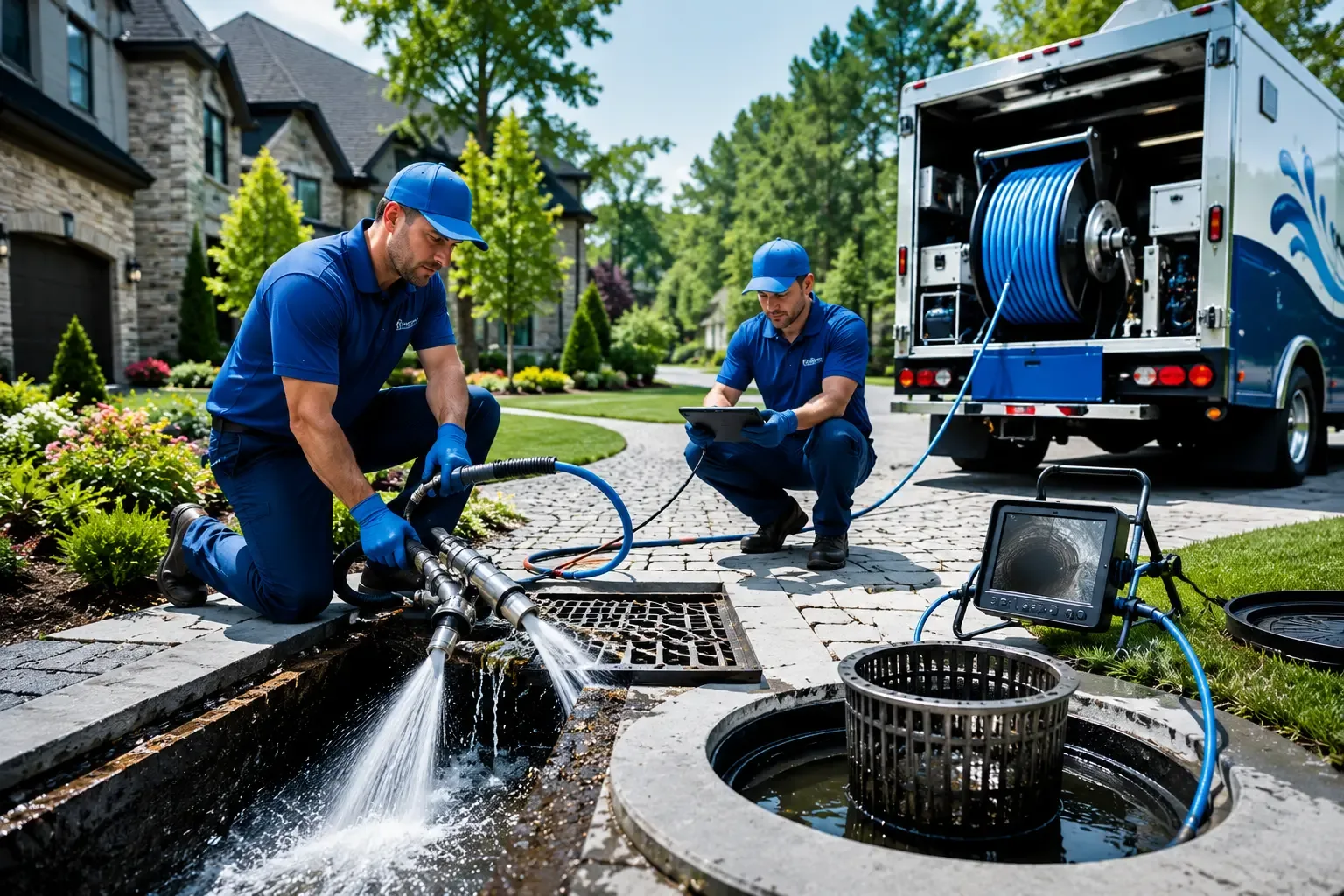 Local outdoor drain cleaning professionals in Little Elm, TX